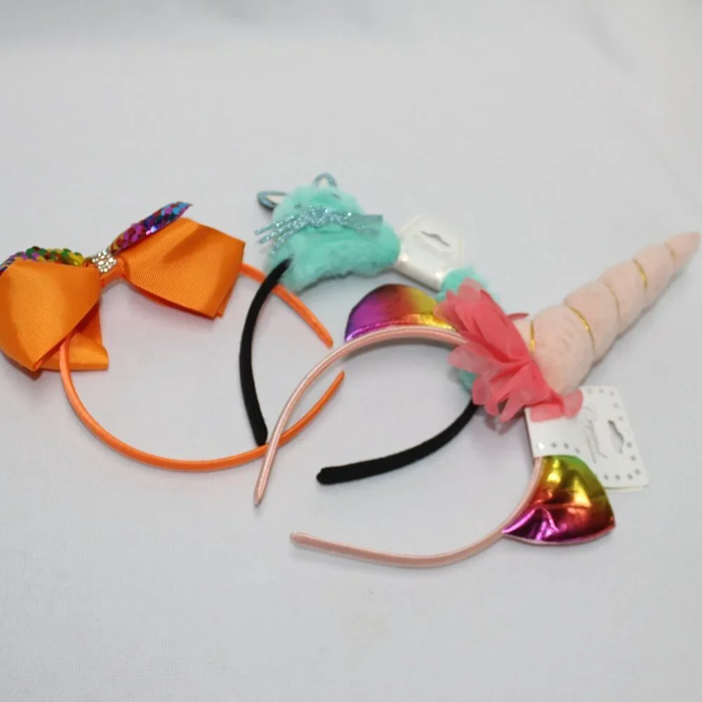 NWT Three Girls Headbands